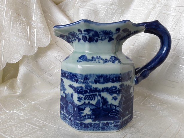 Wasser Cana, viktorianische Keramik, Sammlung zeigt Markierung