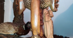 Zeremonielle Zulu-Statue, toter Kopf