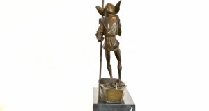 Fährmann-Bronzeskulptur nach David Goode 019160