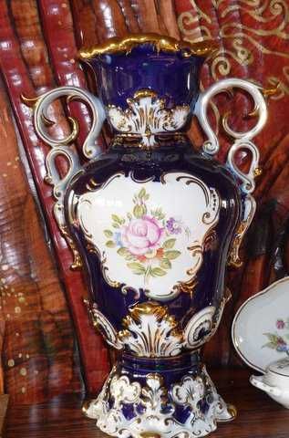 Barok schöne Vase Vase SCHÖNE BAROK Hollóháza Hollóháza