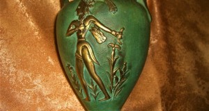 Amphorenvase aus massiver Bronze, Sammlung, Geschenk, Jahrgang