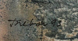 Aquarell signiert Trebor (Robert Patera - römischer Maler sinnBanat)